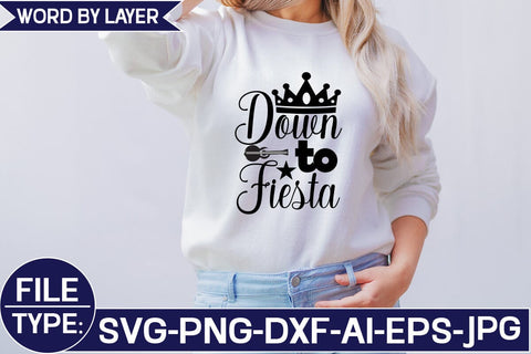 Down to Fiesta SVG Cut File SVG Studio Innate 