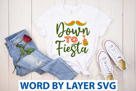 Down To Fiesta SVG Design SVG Rafiqul20606 