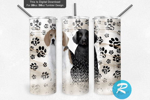 Doxie Dog 20 oz / 30 oz Tumbler PNG Sublimation Regulrcrative 
