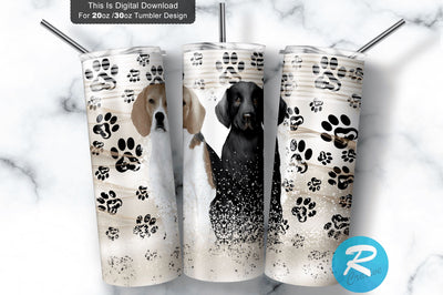 Doxie Dog 20 oz / 30 oz Tumbler PNG Sublimation Regulrcrative 