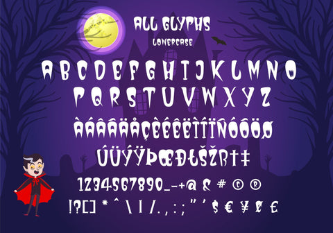 Dracula Font BB Digital Arts 