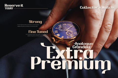 Drafbink | Serif Classic Modernism Font twinletter 