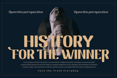 Drafbink | Serif Classic Modernism Font twinletter 