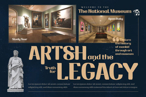 Drafbink | Serif Classic Modernism Font twinletter 