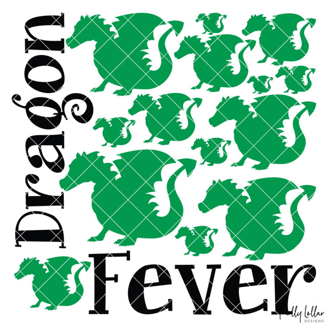 Dragon Fever SVG Kelly Lollar Designs 