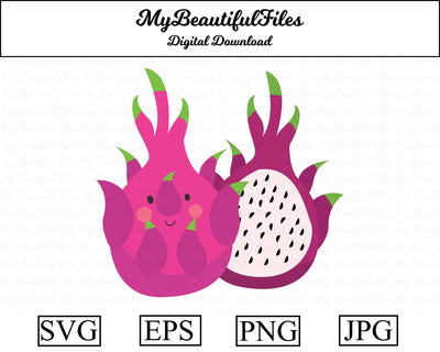 dragon fruits - fruit SVG MyBeautifulFiles 