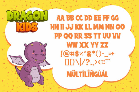 Dragon Kids Font Fachranheit Studio