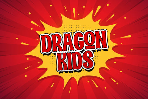 Dragon Kids - Playful Display Font Font StringLabs 