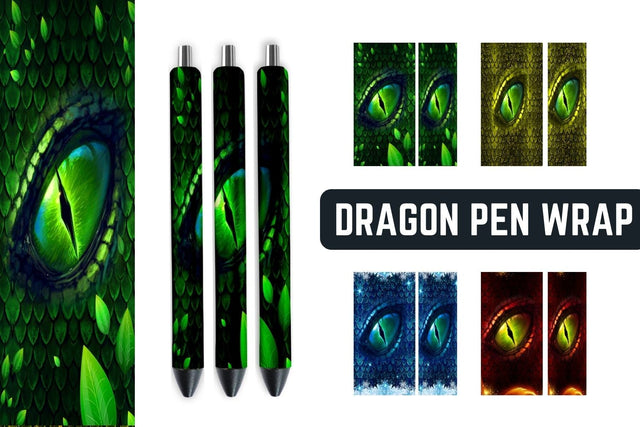 Dragon Pen Sublimation Sublimation SvgOcean 