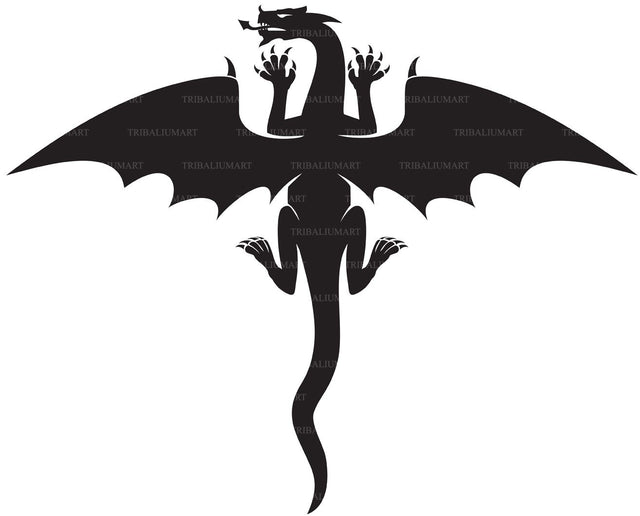 Dragon SVG TribaliumArtSF 