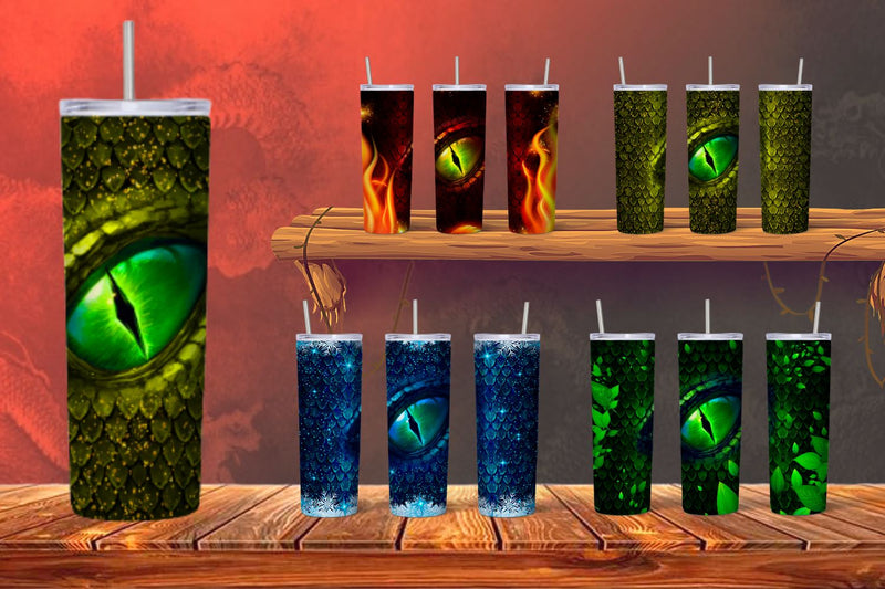 Dragon Tumbler Sublimation Sublimation SvgOcean 