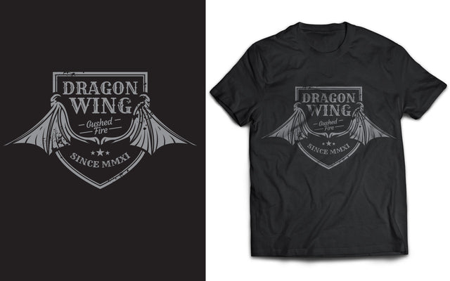 Dragon Wing Emblem T-Shirt SVG naemmiah021 