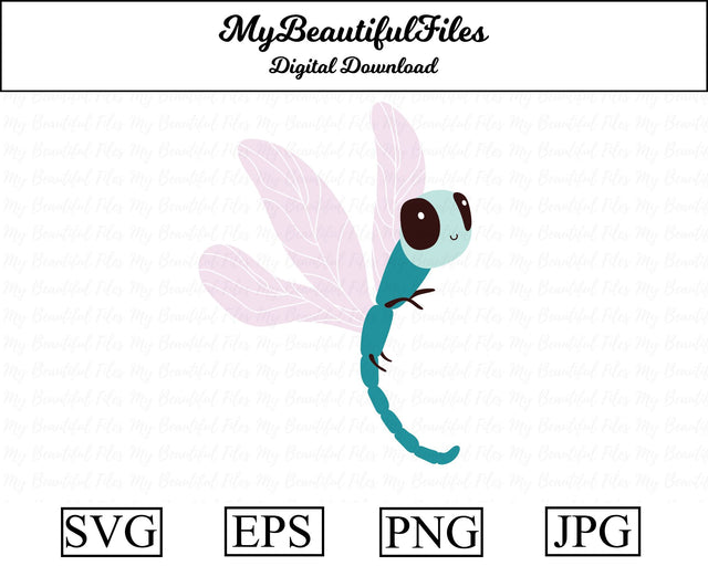 Dragonfly - Animal SVG MyBeautifulFiles 