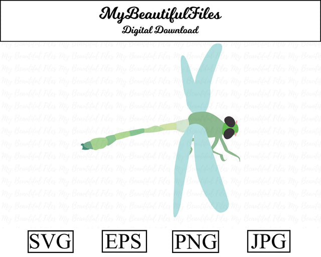 dragonfly - insect SVG MyBeautifulFiles 