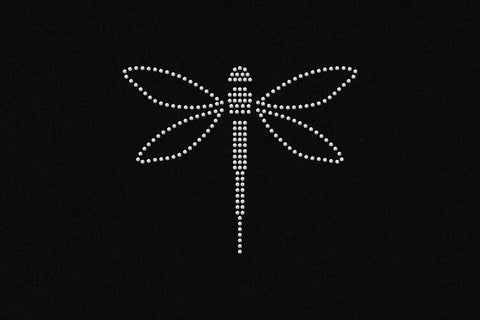 Dragonfly Rhinestone SVG Template SVG Designed by Geeks 