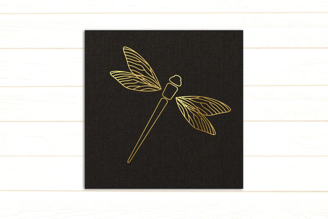 Dragonfly SKETCH Single Line Drawing SVG SVG Designed by Geeks 