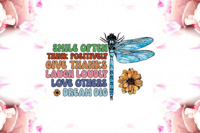 Dragonfly Smile Often Think Sublimation Sublimation Jagonath Roy 