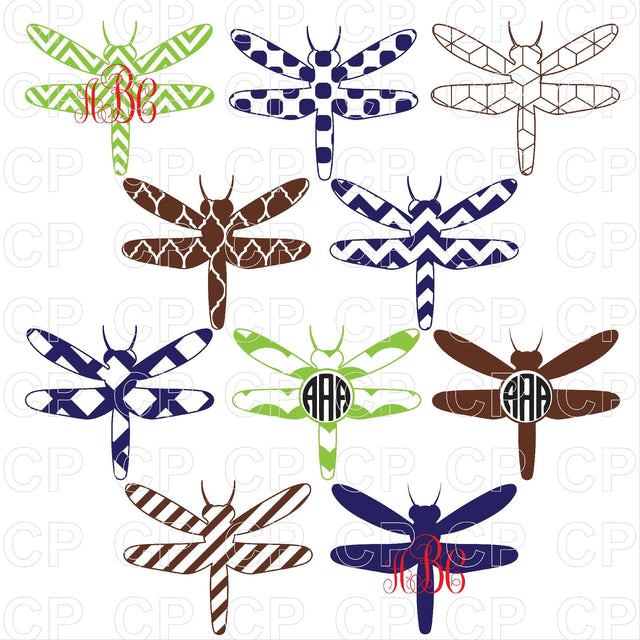 Dragonfly SVG Bundle SVG cutperfectstudio