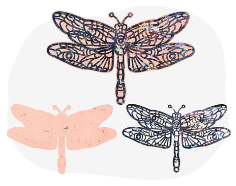 Dragonfly svg, Butterfly svg, dxf files for plasma, cnc files for wood, zentangle svg, mandala dragonfly, floral dragonfly, layered svg SVG CutLeafSvg 
