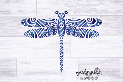 Dragonfly SVG Cut File SVG Gardenias Art Shop 