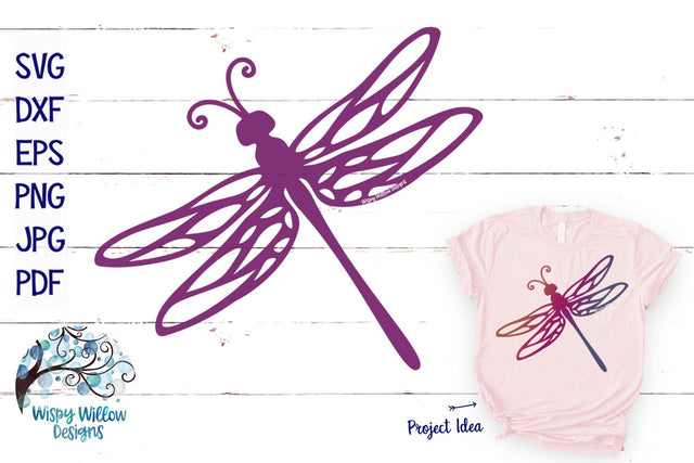 Dragonfly SVG SVG Wispy Willow Designs 