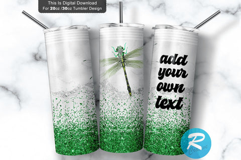 Dragonfly Tumble 20 oz / 30 oz Tumbler PNG Sublimation Regulrcrative 