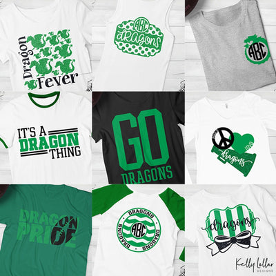 Dragons Spirit Bundle SVG Kelly Lollar Designs