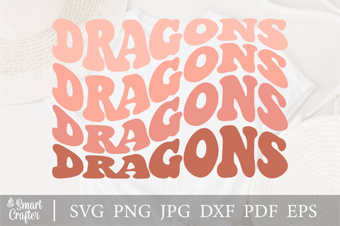 Dragons svg, dragons svg, Dragon football svg, school pride mascot cut file printable cricut maker silhouette SVG Fauz 