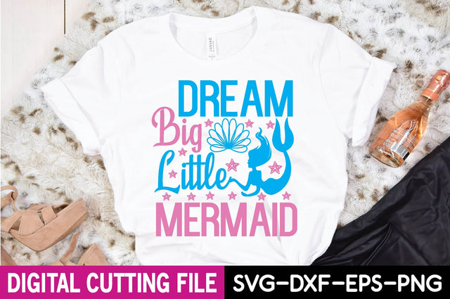 dream big little mermaid SVG Design SVG farhad farhad 