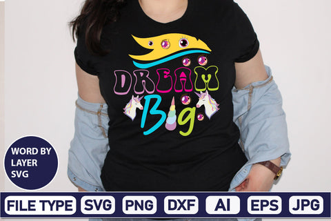 Dream Big SVG Cut File SVG DesignPlante 503 