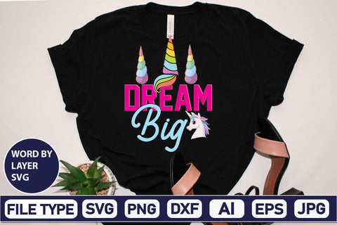 Dream Big SVG Cut File SVG DesignPlante 503 