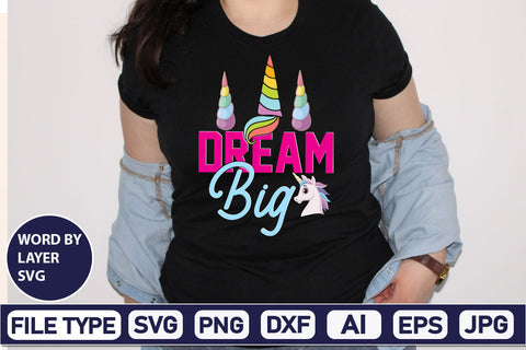Dream Big SVG Cut File SVG DesignPlante 503 