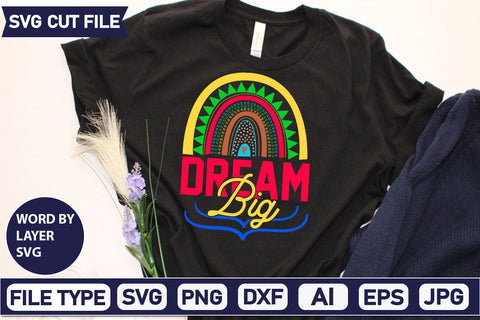 Dream Big SVG Cut File SVG DesignPlante 503 