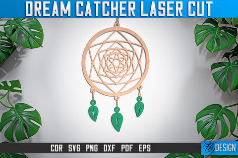 Dream Catcher Laser Cut SVG | Dream Catcher Laser Cut SVG Design | CNC Files SVG Fly Design 