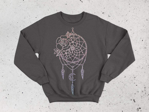 Dream catcher svg, Boho svg, Floral svg, dxf files for plasma, cnc files for wood, Indian svg, Tribal svg, Feather svg, Dreamcatcher svg SVG CutLeafSvg 