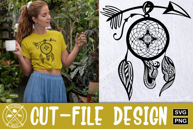 Dream Catcher SVG Cut file|Dream Catcher SVG SVG Last Frontier Design Co. 