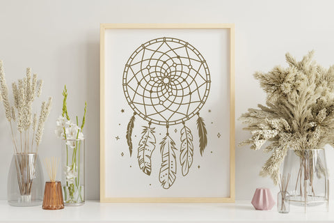 Dream catchers svg bundle, tribal boho svg, dreamcatcher SVG Digital Rainbow Shop 