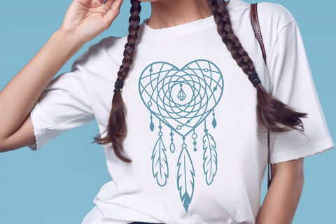 Dream catchers svg bundle, tribal boho svg, dreamcatcher SVG Digital Rainbow Shop 