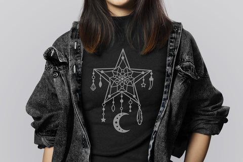 Dream catchers svg bundle, tribal boho svg, dreamcatcher SVG Digital Rainbow Shop 