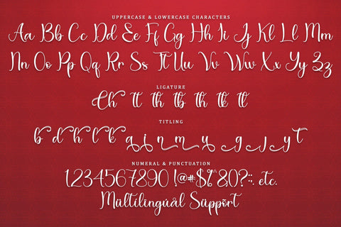 Dream Christmas Font Sakha Design Studio 