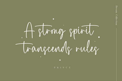 Dream Collection Font Typobia 