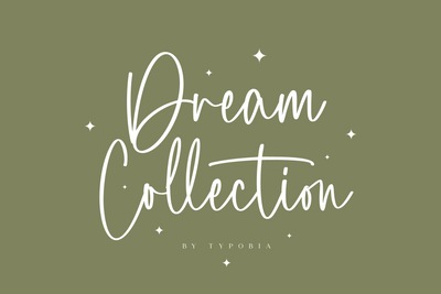 Dream Collection Font Typobia 