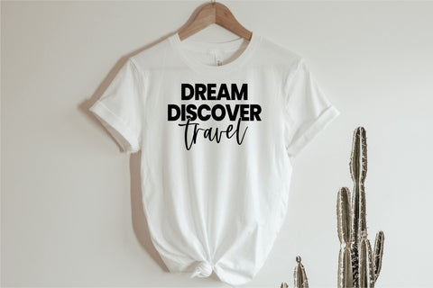 Dream Discover Travel | Travel SVG SVG DIYxe Designs 