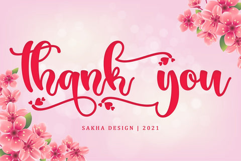 Dream Heart Font Sakha Design Studio 