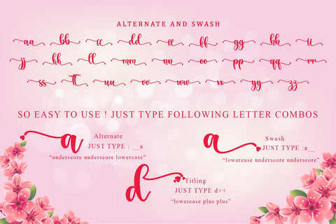 Dream Heart Font Sakha Design Studio 