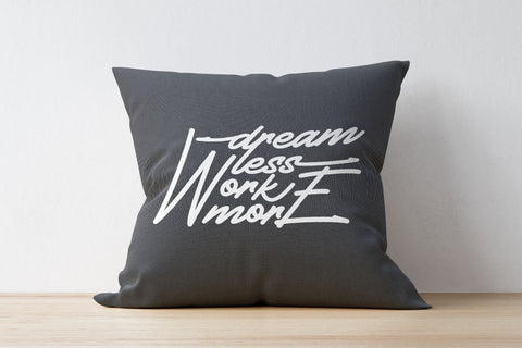 Dream Less Work More - SVG Cut File SVG Creakokun Studio 