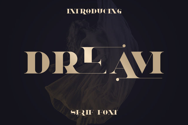 Dream - Magical Serif Font Font VPcreativeshop 