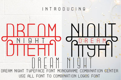 Dream Night Font JH-CreativeFont 