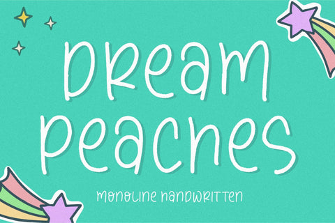 Dream Peaches Font Font Balpirick 