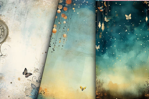 Dream Scrapbook Paper bundle Sublimation Regulrcrative 